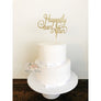 Happily Ever After Cake Topper - Aston Blue