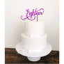 Eighteen Cake Topper - Aston Blue