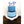 Thirty Acrylic Cake Topper - Aston Blue