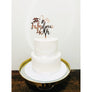 Fabulous 40 Acrylic Cake Topper - Aston Blue