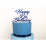 Thirty Acrylic Cake Topper - Aston Blue