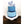 Dirty Thirty Acrylic Cake Topper - Aston Blue