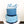 Thirty Acrylic Cake Topper - Aston Blue