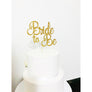 Custom Bride to Be Cake Topper - Aston Blue