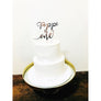 Personalised One Cake topper - Aston Blue