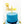 Personalised Crown Acrylic Cake Topper - Aston Blue
