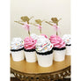6 x Ballerina Cupcake Toppers - Aston Blue