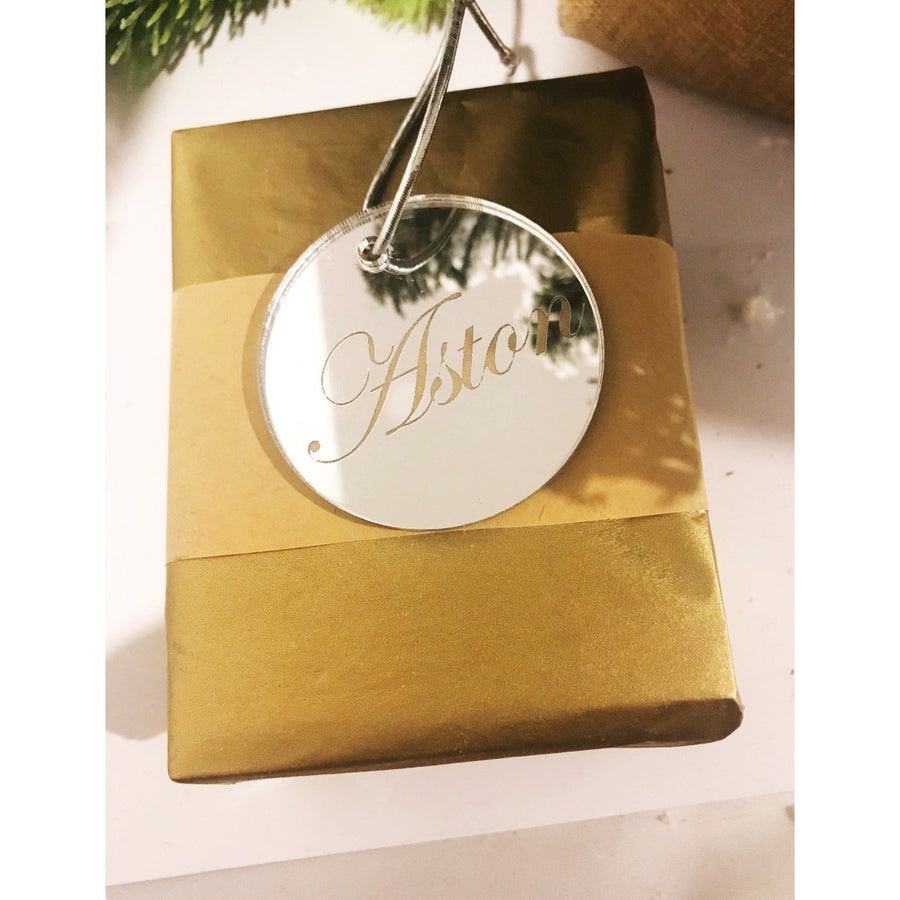 5 x Personalised Gift Tag - Aston Blue