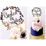 Personalised Cake topper - Aston Blue