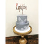 Eighteen Cake Topper - Aston Blue