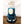 Merry Christmas Acrylic Cake Topper - Aston Blue