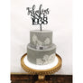 Fabulous Since Cake Topper - Aston Blue