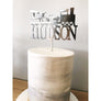 Train Cake Topper - Aston Blue