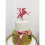 Unicorn Cake Topper - Aston Blue