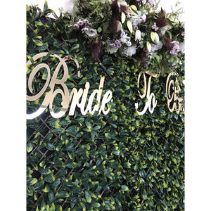 Bride To Be Sign - Aston Blue