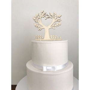 Mr and Mrs Cake Topper - Aston Blue