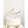 Love Cake Topper - Aston Blue