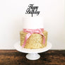 Happy Birthday Cake Topper - Aston Blue