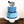 Little Man Acrylic Cake Topper - Aston Blue
