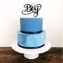 It's A Boy Acrylic Cake Topper - Aston Blue