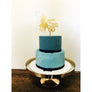 Personalised Cowboy Acrylic Cake Topper - Aston Blue