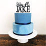 Eighteen Cake Topper - Aston Blue
