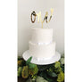 One Cake topper - Aston Blue