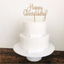 Happy Anniversary Cake Topper - Aston Blue