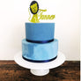 Lion Acrylic Cake Topper - Aston Blue