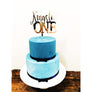 Personalised One Cake topper - Aston Blue