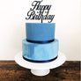 Happy Birthday Cake Topper - Aston Blue