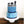 Custom Animal Acrylic Cake Topper - Aston Blue