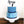 Personalised One Cake topper - Aston Blue