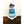 Personalised Bulldozer Acrylic Cake Topper - Aston Blue