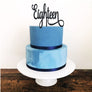Eighteen Cake Topper - Aston Blue