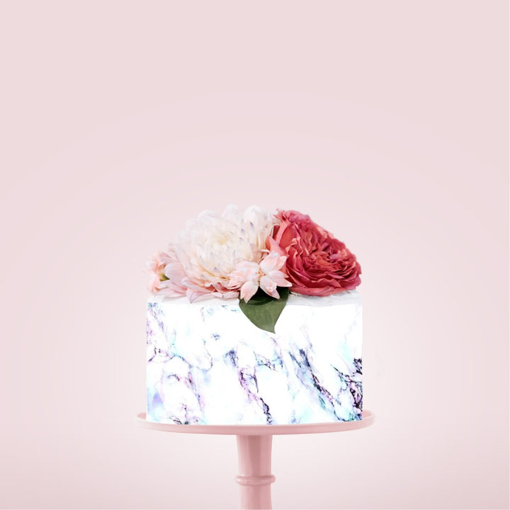 Marble Edible Icing Image