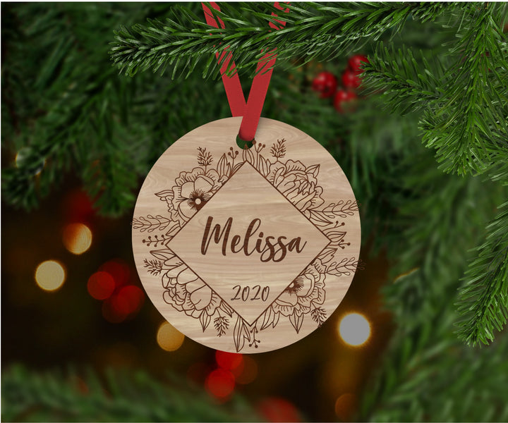 Personalised Christmas Bauble SKU 102