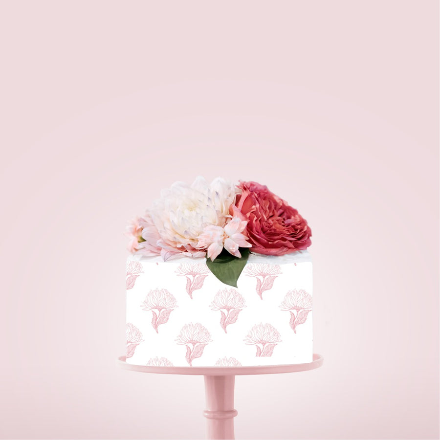 Waratah Edible Icing Image