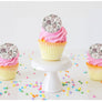 Peony Edible Cupcake Images