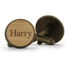 Personalised Cufflinks - Aston Blue