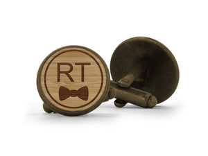 Personalised Cufflinks - Aston Blue