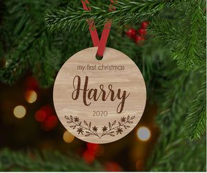 My First Christmas Ornament SKU 62