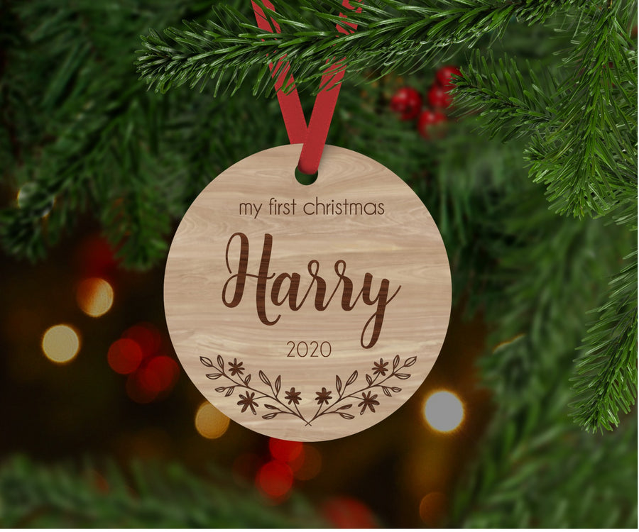 My First Christmas Ornament SKU 62