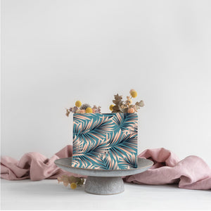 Tropical Leaves Edible Icing Image