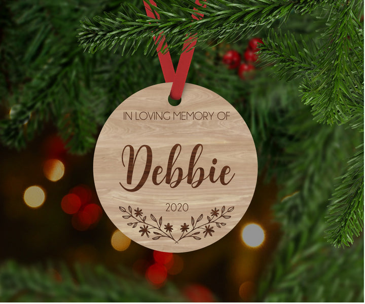 Personalised Memorial Ornament SKU253