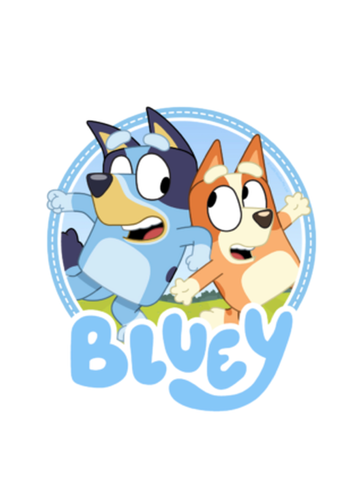 Bluey Edible Icing Image