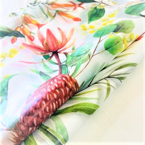 20 Sheets x Australian Floral Tissue Paper Sheets