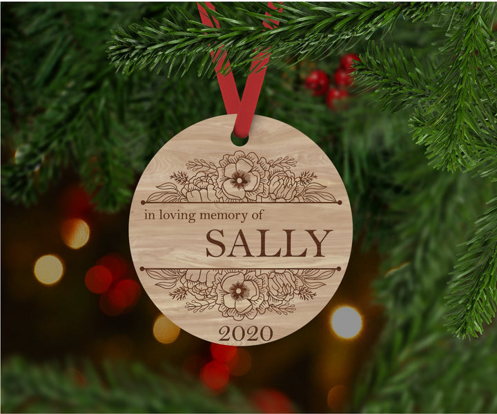 Personalised Memorial Ornament SKU254