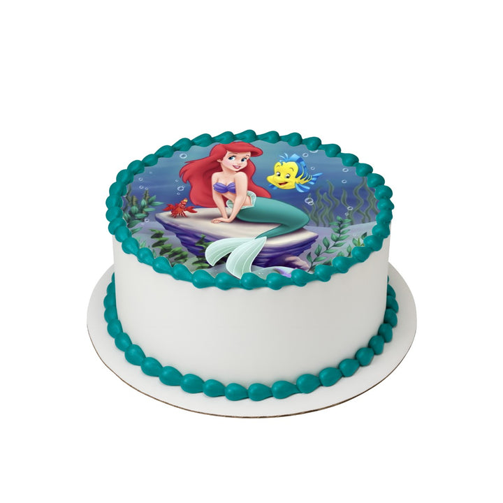 The Little Mermaid Edible Icing Image