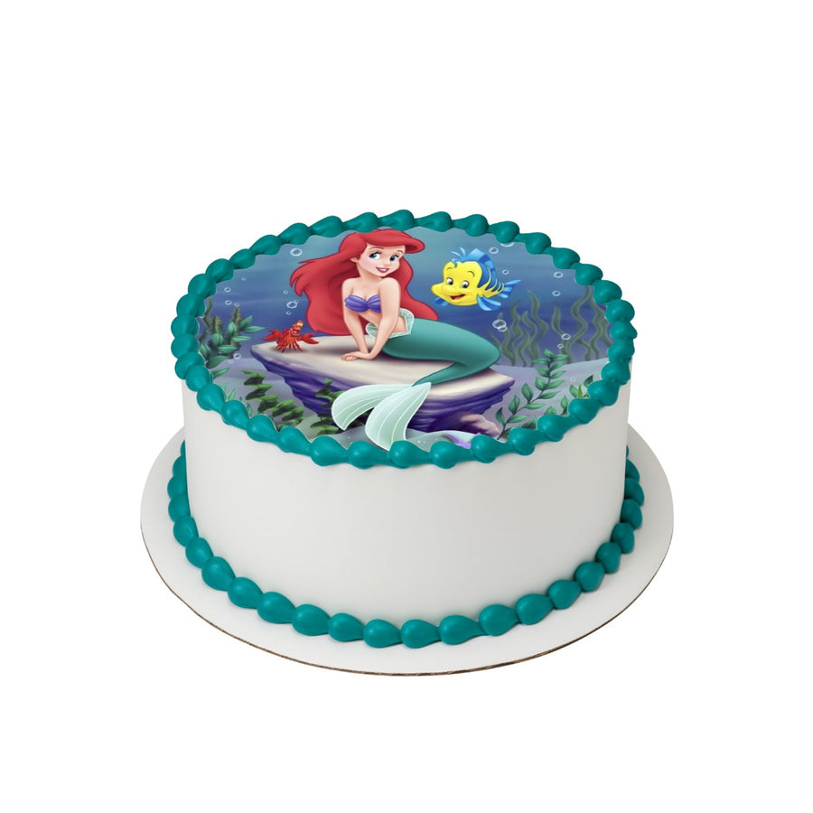 The Little Mermaid Edible Icing Image
